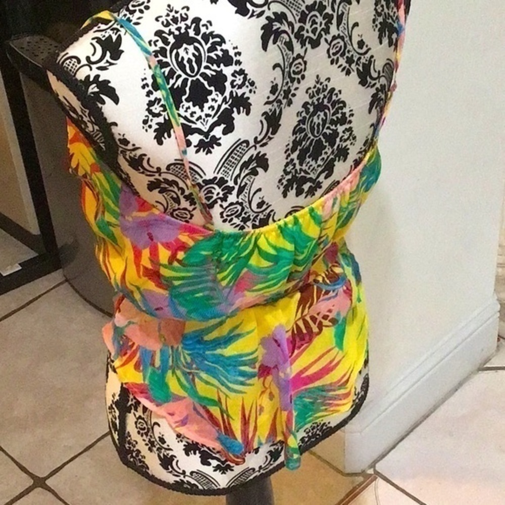 GUESS, yellow blouse, size XS - Picture 6 of 7
